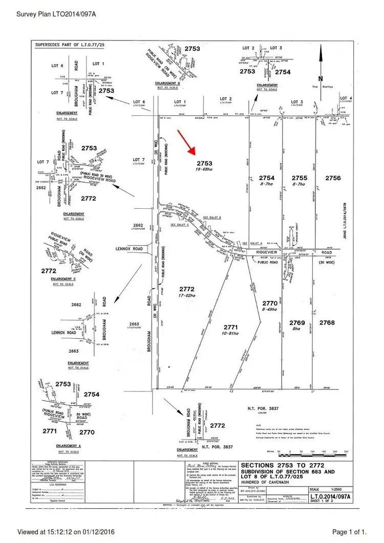 Fifth view of Homely land listing, 27 Ridgeview Road, Fly Creek NT 822