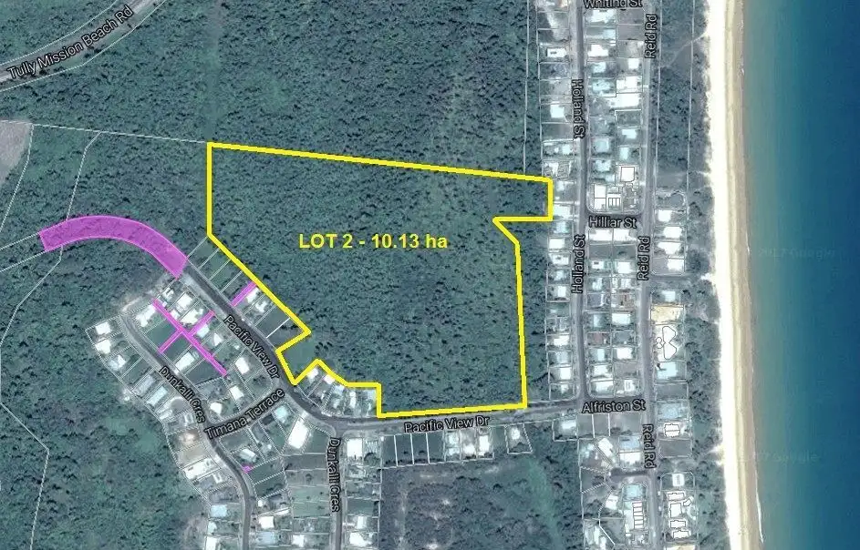 Main view of Homely land listing, Lot 2 Pacific View Drive, Wongaling Beach QLD 4852
