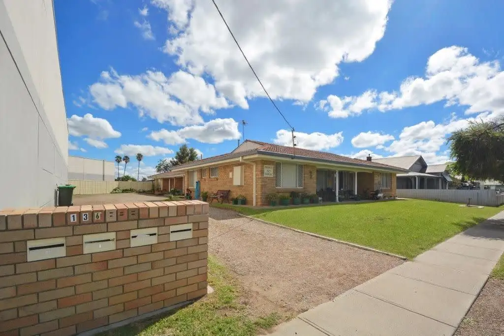 Main view of Homely block of units listing, 1, 2, 3 & 4/136 Marquis Street, Gunnedah NSW 2380