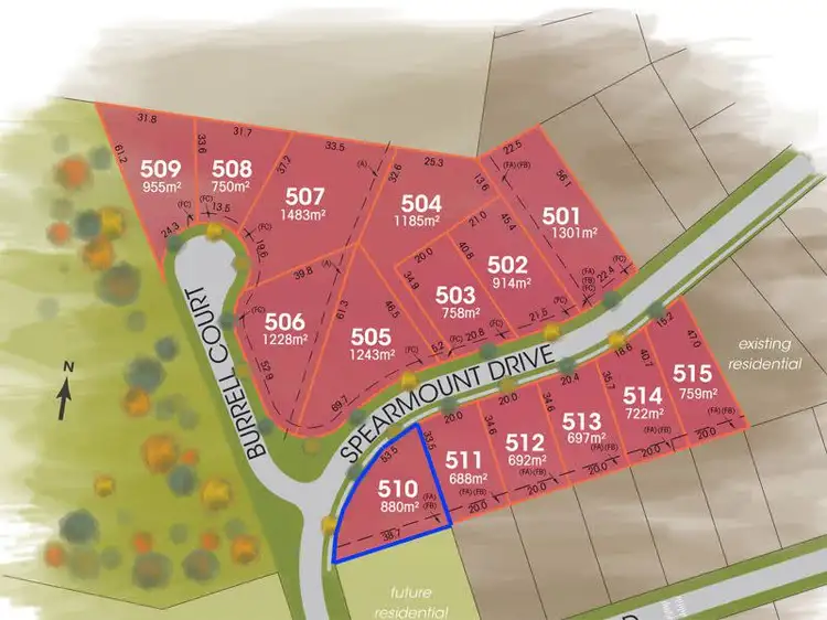Main view of Homely land listing, 510 The Foothills Estate, Armidale NSW 2350