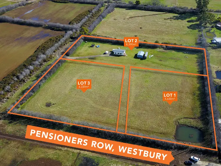 Second view of Homely land listing, Lot 1  3 264 Pensioners Row, Westbury TAS 7303