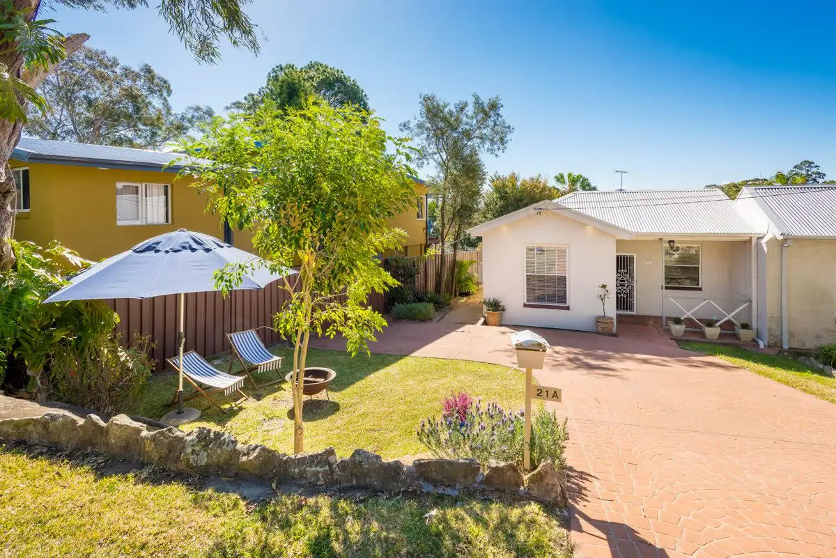 Main view of Homely semi-detached listing, 21A Freeman Road, Heathcote NSW 2233