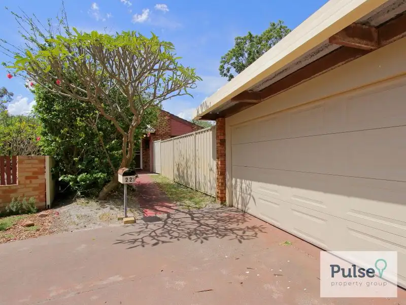 Main view of Homely semi-detached listing, 22 Beenan Close, Karawara WA 6152