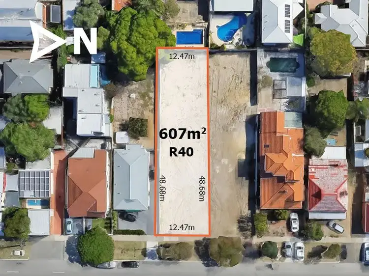 Main view of Homely land listing, 5 Scott Street, Leederville WA 6007