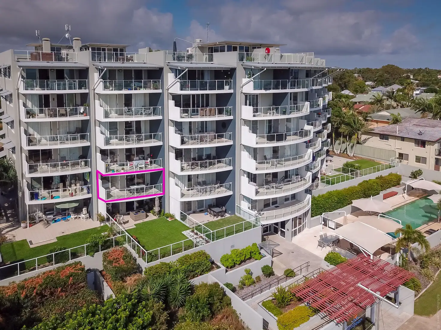 Main view of Homely unit listing, 206/239 Esplanade, Pialba QLD 4655