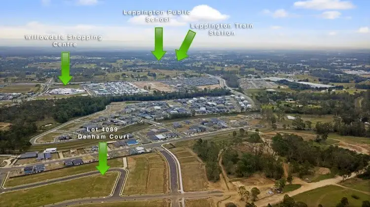 Main view of Homely land listing, Lot 4089 Galium Cres, Leppington NSW 2179