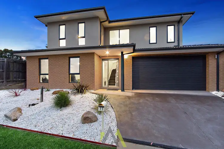 Main view of Homely townhouse listing, 77 Jarman Drive, Langwarrin VIC 3910