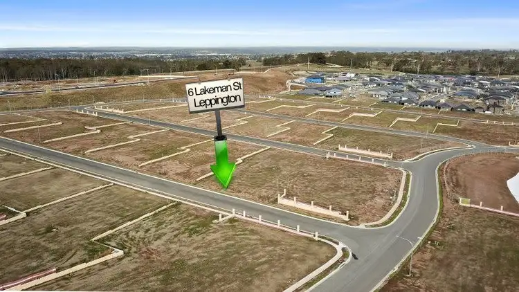 Second view of Homely land listing, 6 Lakeman St, Leppington NSW 2179
