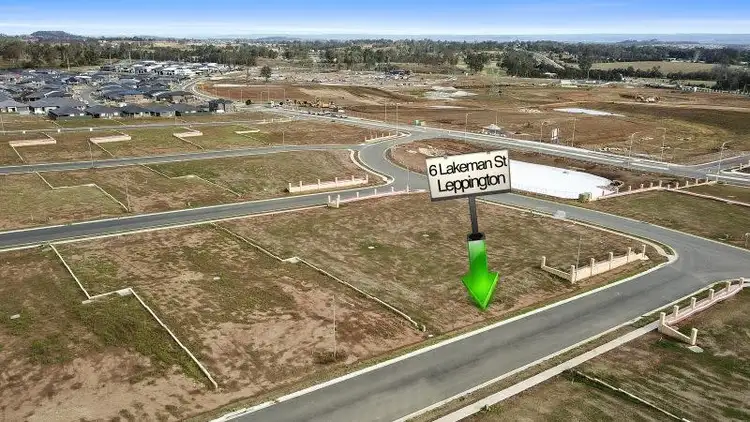 Third view of Homely land listing, 6 Lakeman St, Leppington NSW 2179