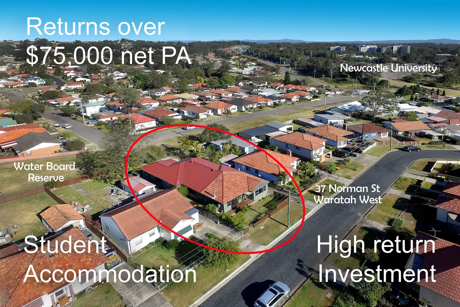 Main view of Homely house listing, 37 Norman Street, Waratah West NSW 2298
