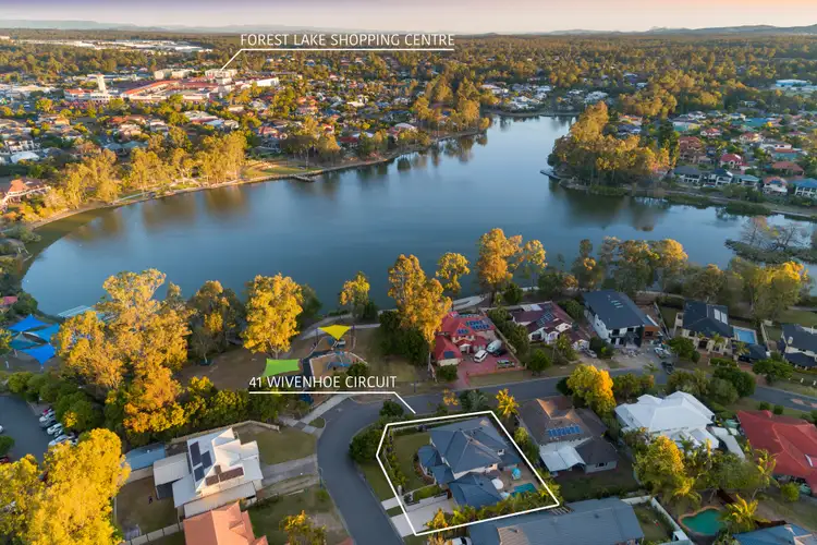 Second view of Homely house listing, 41 Wivenhoe Cct, Forest Lake QLD 4078