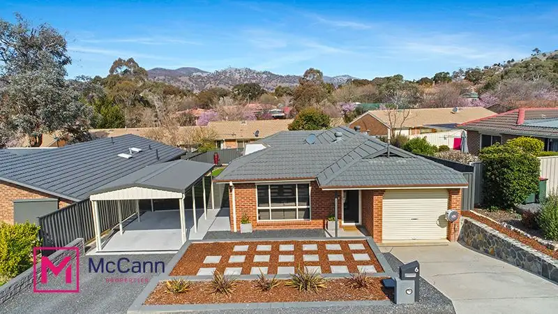 Main view of Homely house listing, 6 Scarfe Close, Gordon ACT 2906