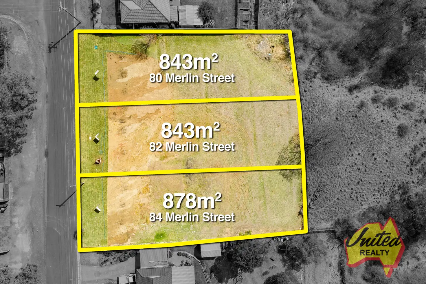 Main view of Homely land listing, 80 82  84 Merlin Street, The Oaks NSW 2570