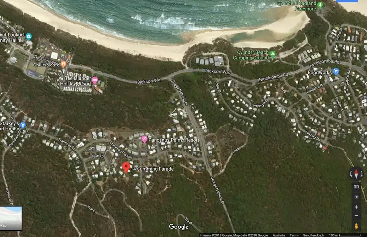 Fourth view of Homely land listing, 14 Cumming Parade, Point Lookout QLD 4183