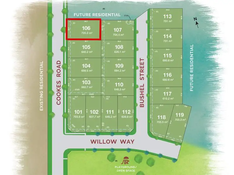 Main view of Homely land listing, Lot 106 Cookes Hill, Armidale NSW 2350