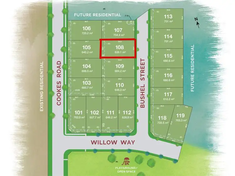 Third view of Homely land listing, Lot 108 Cookes Hill, Armidale NSW 2350