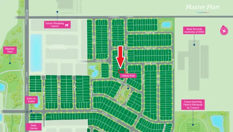 Fourth view of Homely land listing, Lot 530 Midnight Ave, Caddens NSW 2747