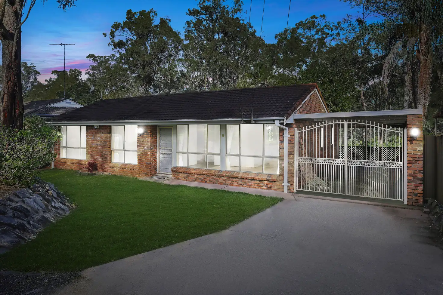 Main view of Homely house listing, 6 Rose Crescent, Glossodia NSW 2756
