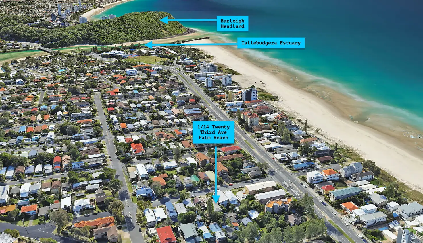 Main view of Homely house listing, 1/14 Twenty Third Avenue, Palm Beach QLD 4221