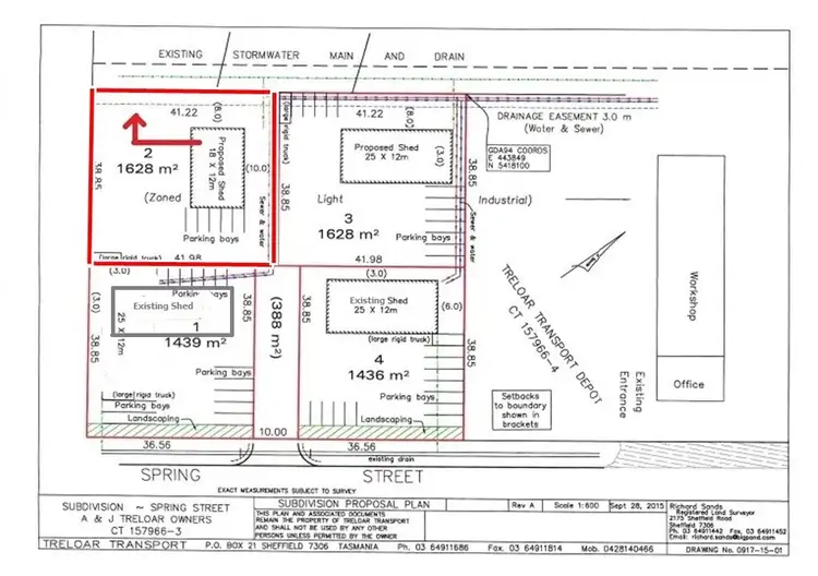 Sixth view of Homely land listing, Lot 3/36 Claude Road, Sheffield TAS 7306