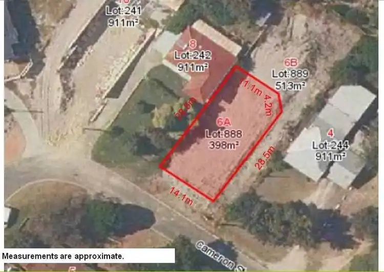 Main view of Homely land listing, 6a Cameron Street, Quinns Rocks WA 6030