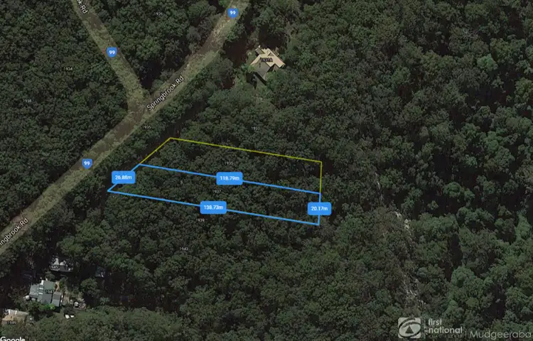Main view of Homely land listing, 1937 Springbrook Road, Springbrook QLD 4213