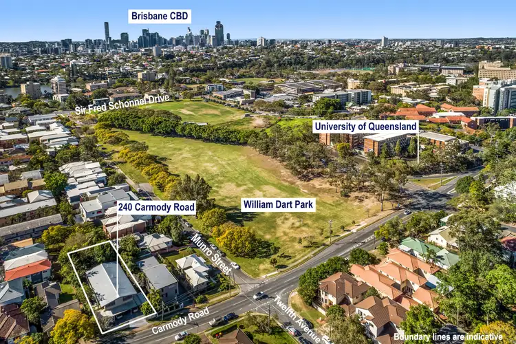 Second view of Homely block of units listing, 240 Carmody Road, St Lucia QLD 4067