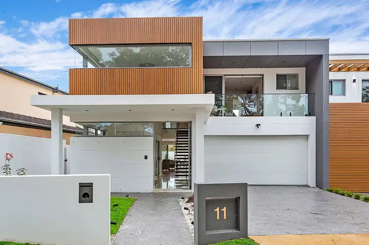Main view of Homely semi-detached listing, 11 Rose Avenue, Connells Point NSW 2221