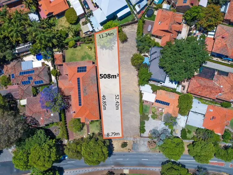 Main view of Homely land listing, 12B Cunningham Terrace, Daglish WA 6008