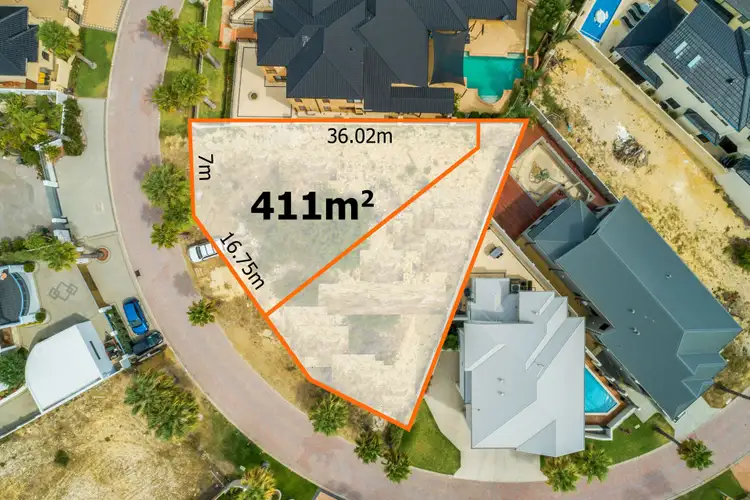 Main view of Homely land listing, 34B Clarecastle Retreat, Mindarie WA 6030