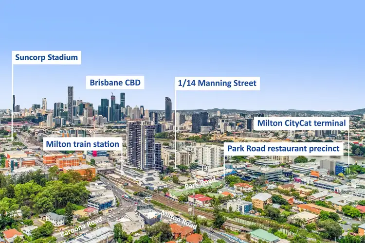 Sixth view of Homely townhouse listing, 1/14 Manning Street, Milton QLD 4064
