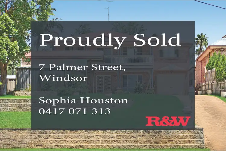 7 Palmer Street, Windsor NSW 2756