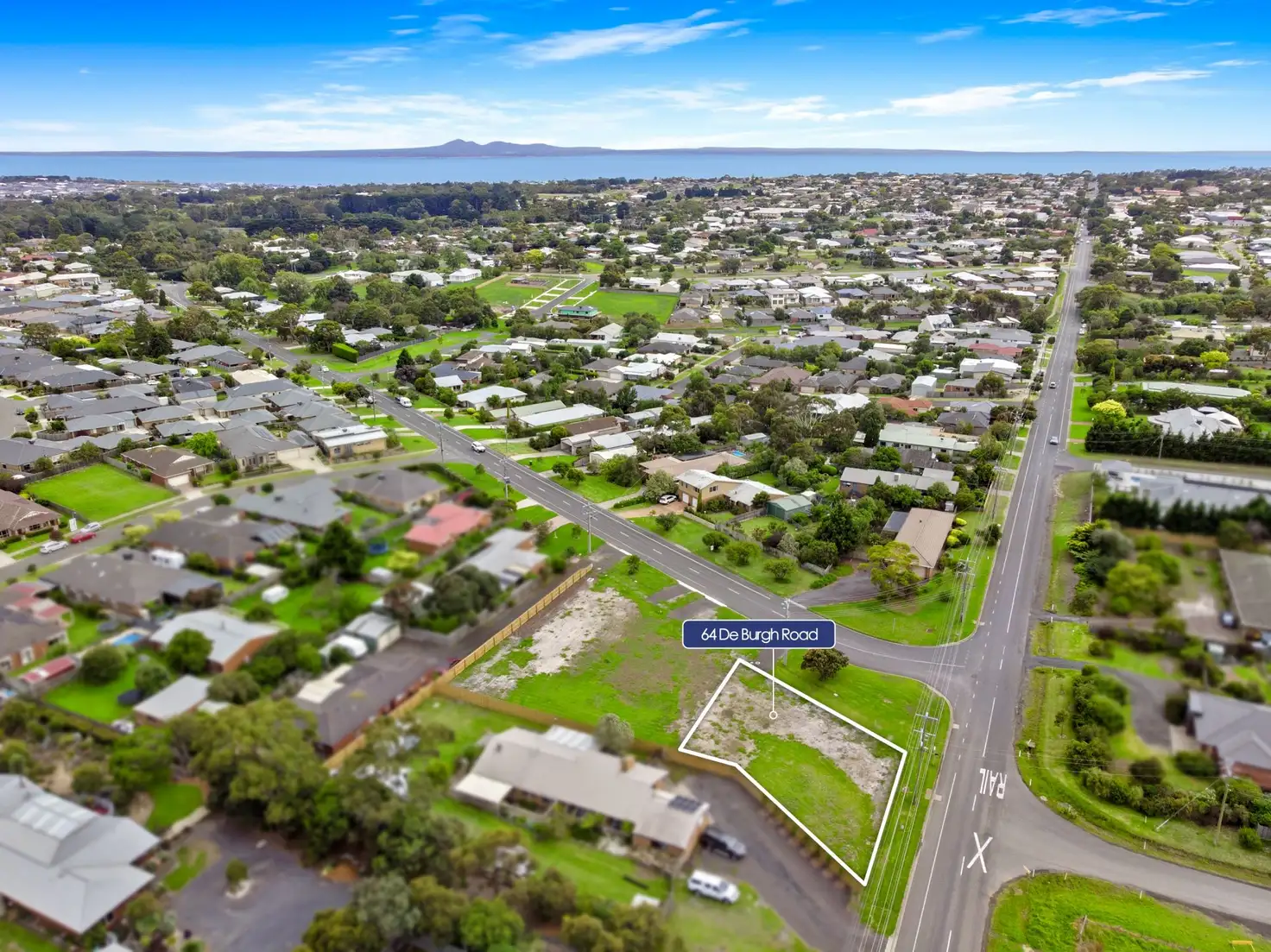 Main view of Homely land listing, 64 De Burgh Road, Drysdale VIC 3222