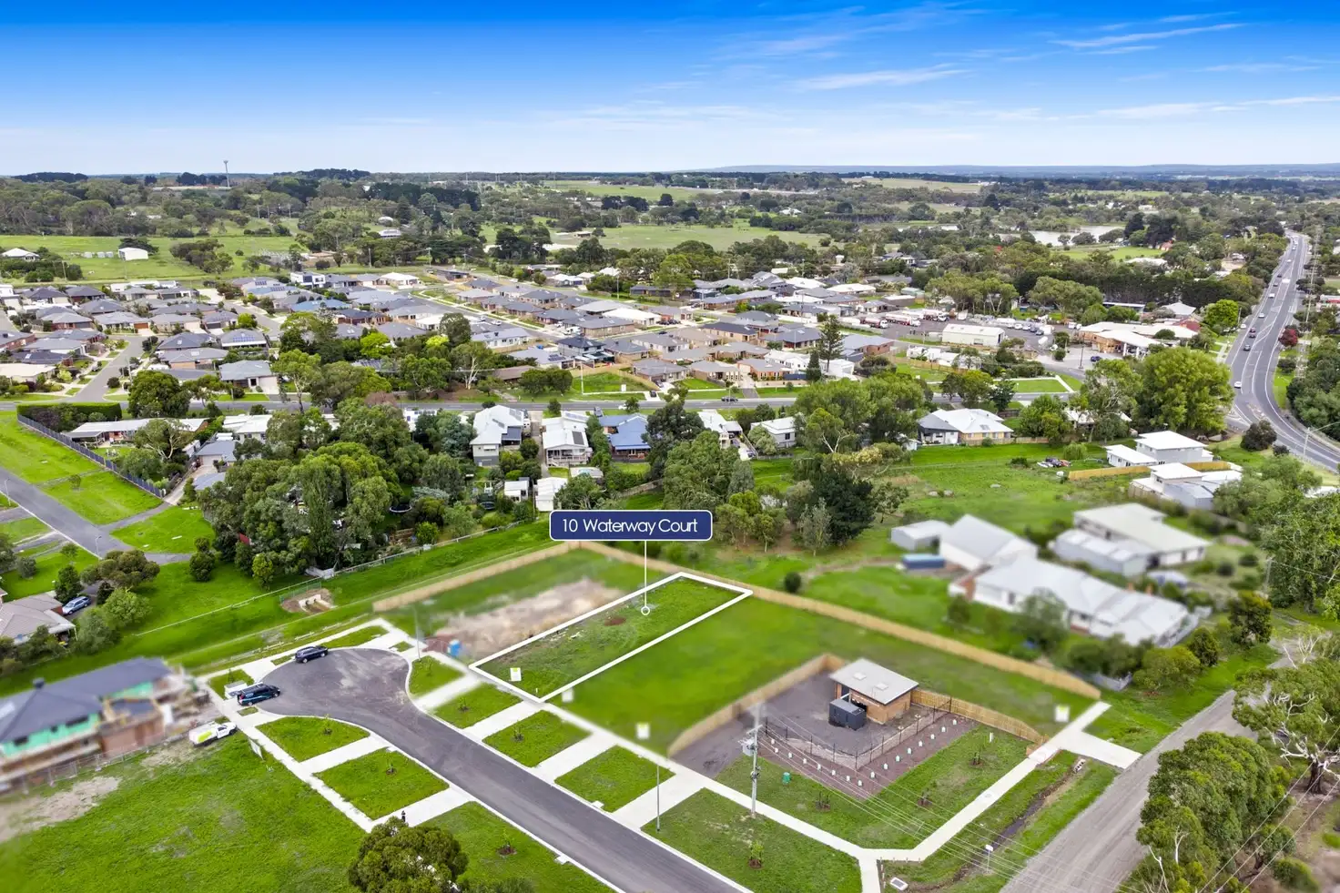 Main view of Homely land listing, 10 Waterway Court, Drysdale VIC 3222