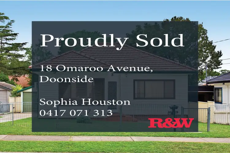 18 Omaroo Avenue, Doonside NSW 2767
