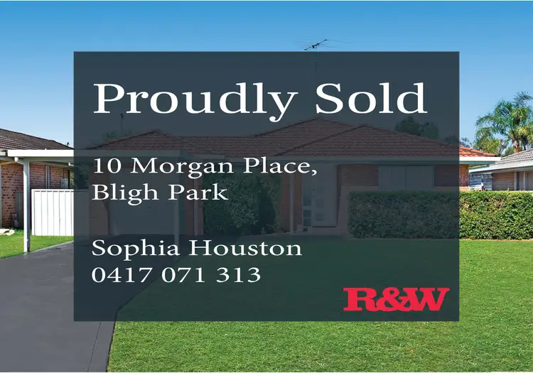10 Morgan Place, Bligh Park NSW 2756