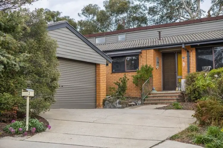 Second view of Homely townhouse listing, 2/2 Hodgson Place, Pearce ACT 2607