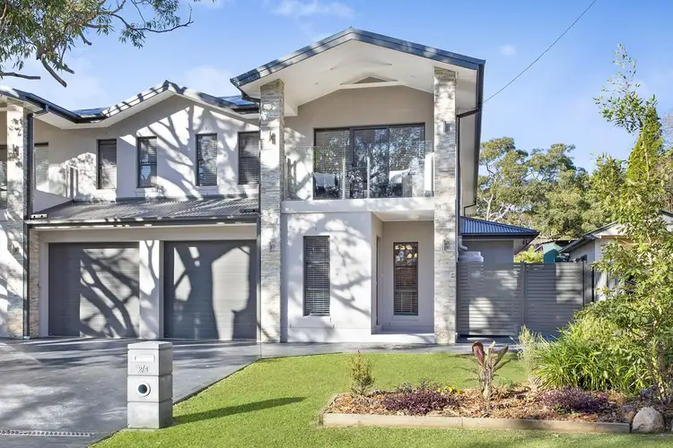 Main view of Homely semi-detached listing, 4B Rosebery Street, Heathcote NSW 2233