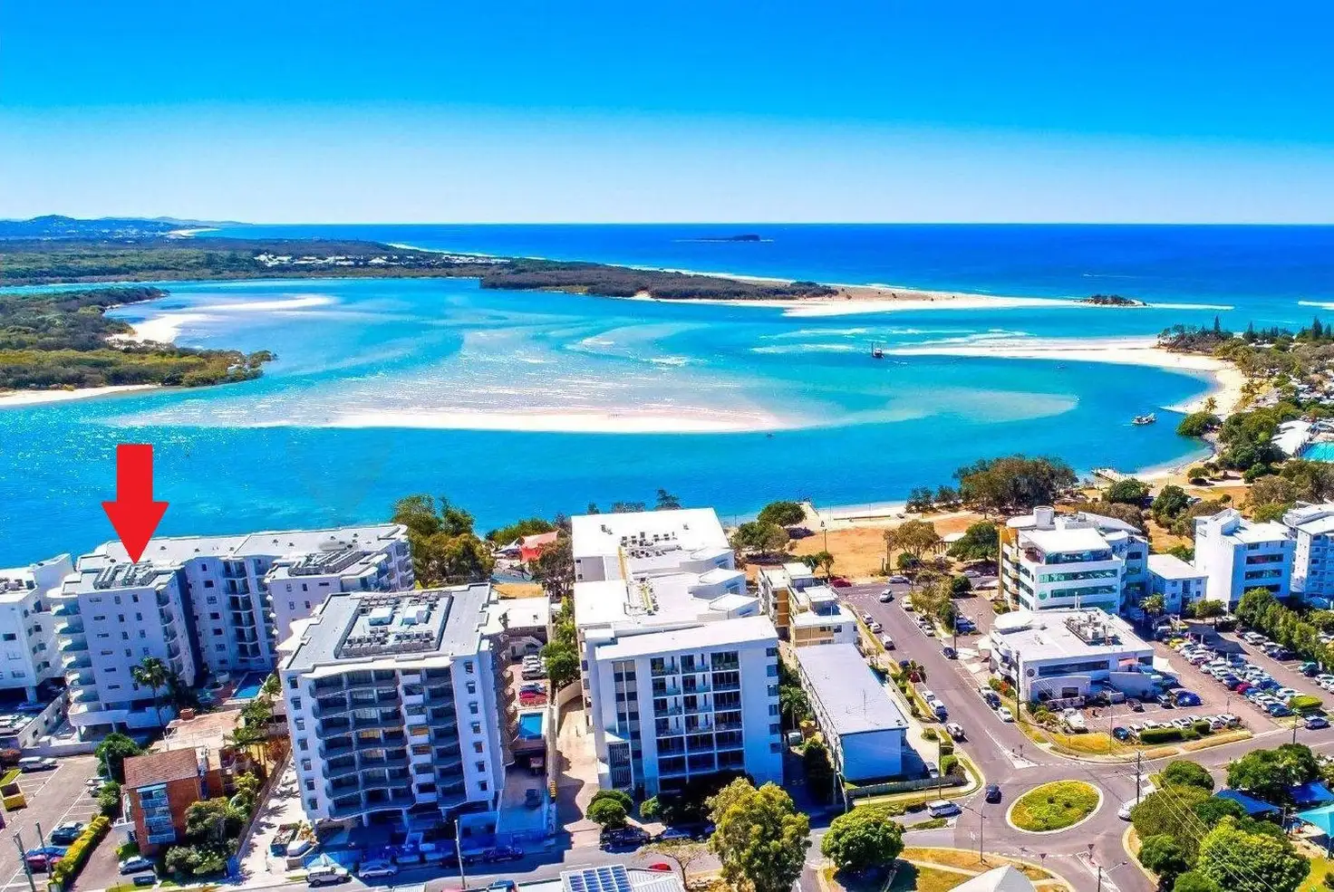 Main view of Homely unit listing, 701/51 -55 The Esplanade, Maroochydore QLD 4558
