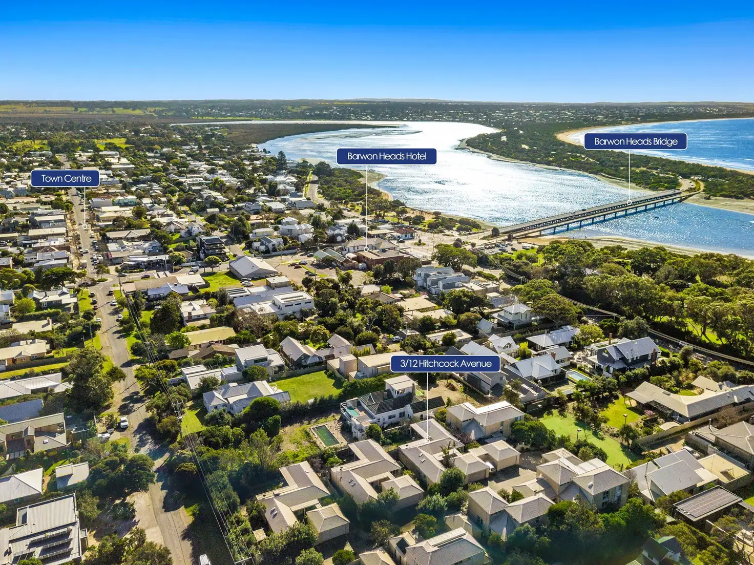 Main view of Homely townhouse listing, 3/12 Hitchcock Avenue, Barwon Heads VIC 3227