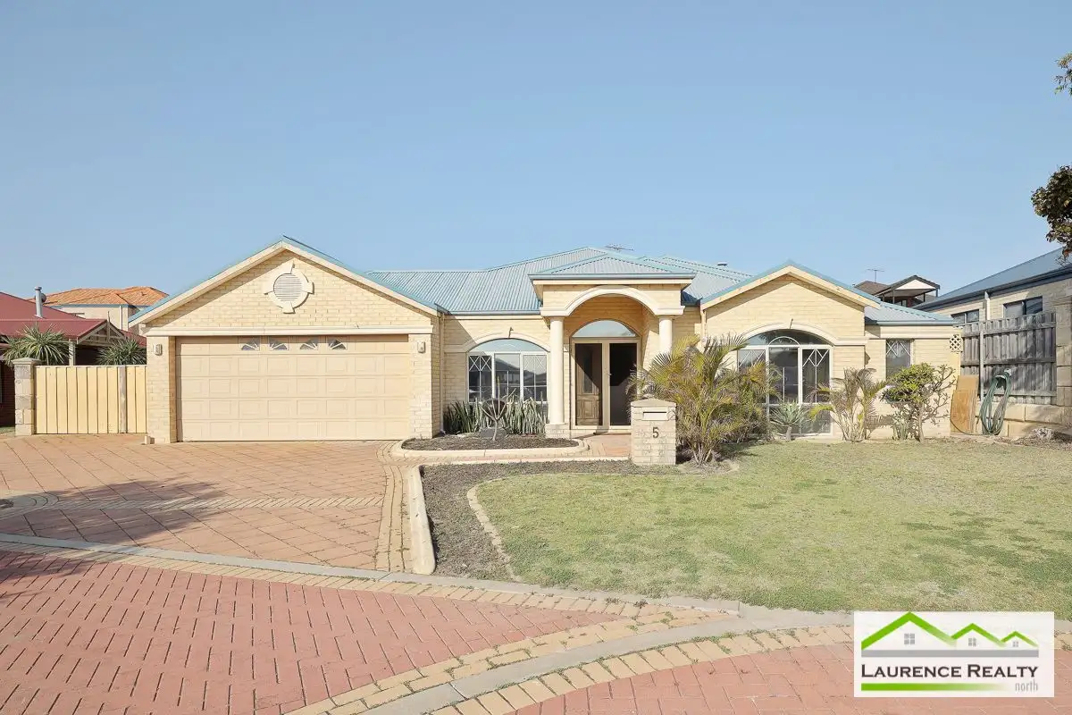 Main view of Homely house listing, 5 Ava Court, Quinns Rocks WA 6030