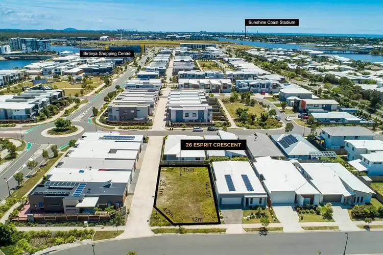 Main view of Homely land listing, 26 Esprit Crescent, Birtinya QLD 4575