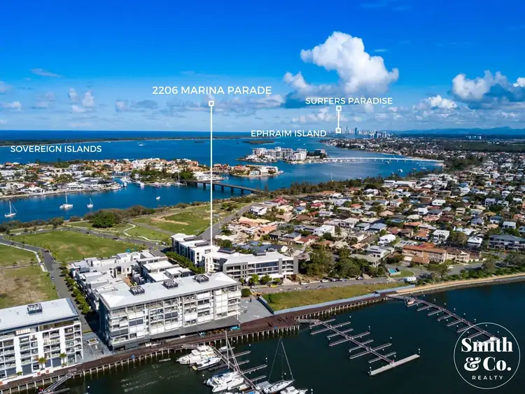Third view of Homely unit listing, 2206/1 Marina Promenade, Paradise Point QLD 4216