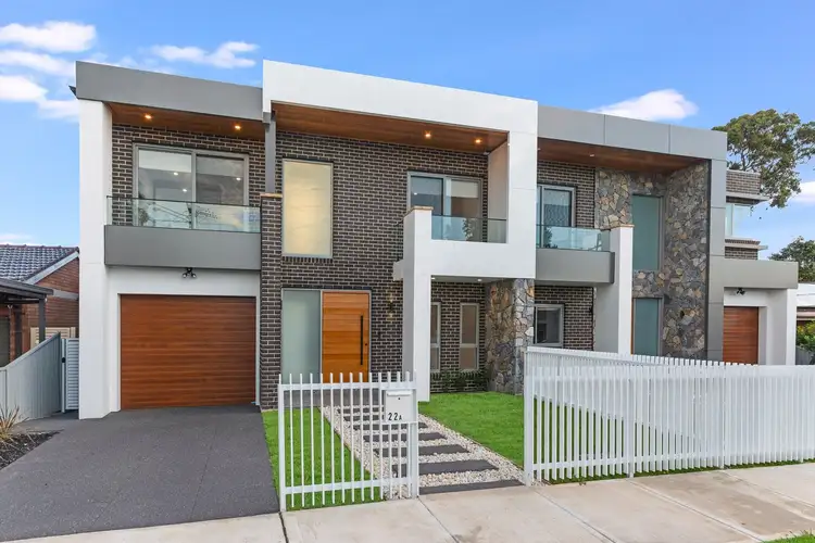 Main view of Homely semi-detached listing, 22 Kareela Cres, Greenacre NSW 2190