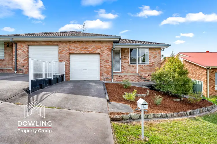 Main view of Homely semi-detached listing, 2/6 Gelfius Crescent, Macquarie Hills NSW 2285