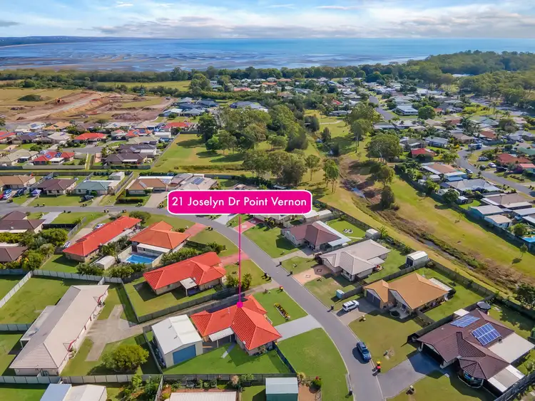 Second view of Homely house listing, 21 Joselyn Drive, Point Vernon QLD 4655