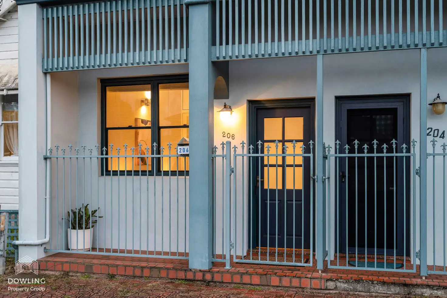 Main view of Homely semi-detached listing, 206 Lawson Street, Hamilton South NSW 2303