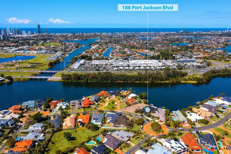 Sixth view of Homely house listing, 188 Port Jackson Boulevard, Clear Island Waters QLD 4226