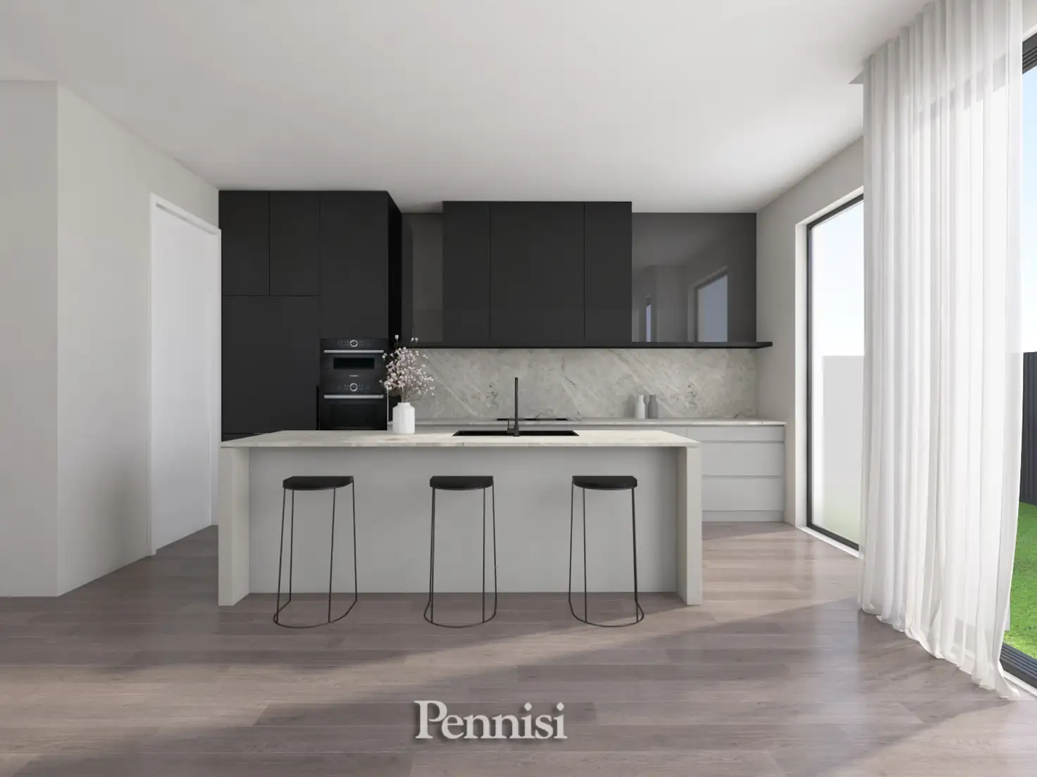 Main view of Homely townhouse listing, 1/76 Nimmo Street, Essendon VIC 3040
