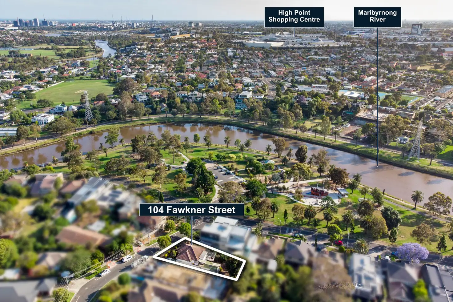 Main view of Homely house listing, 104 Fawkner Street, Aberfeldie VIC 3040